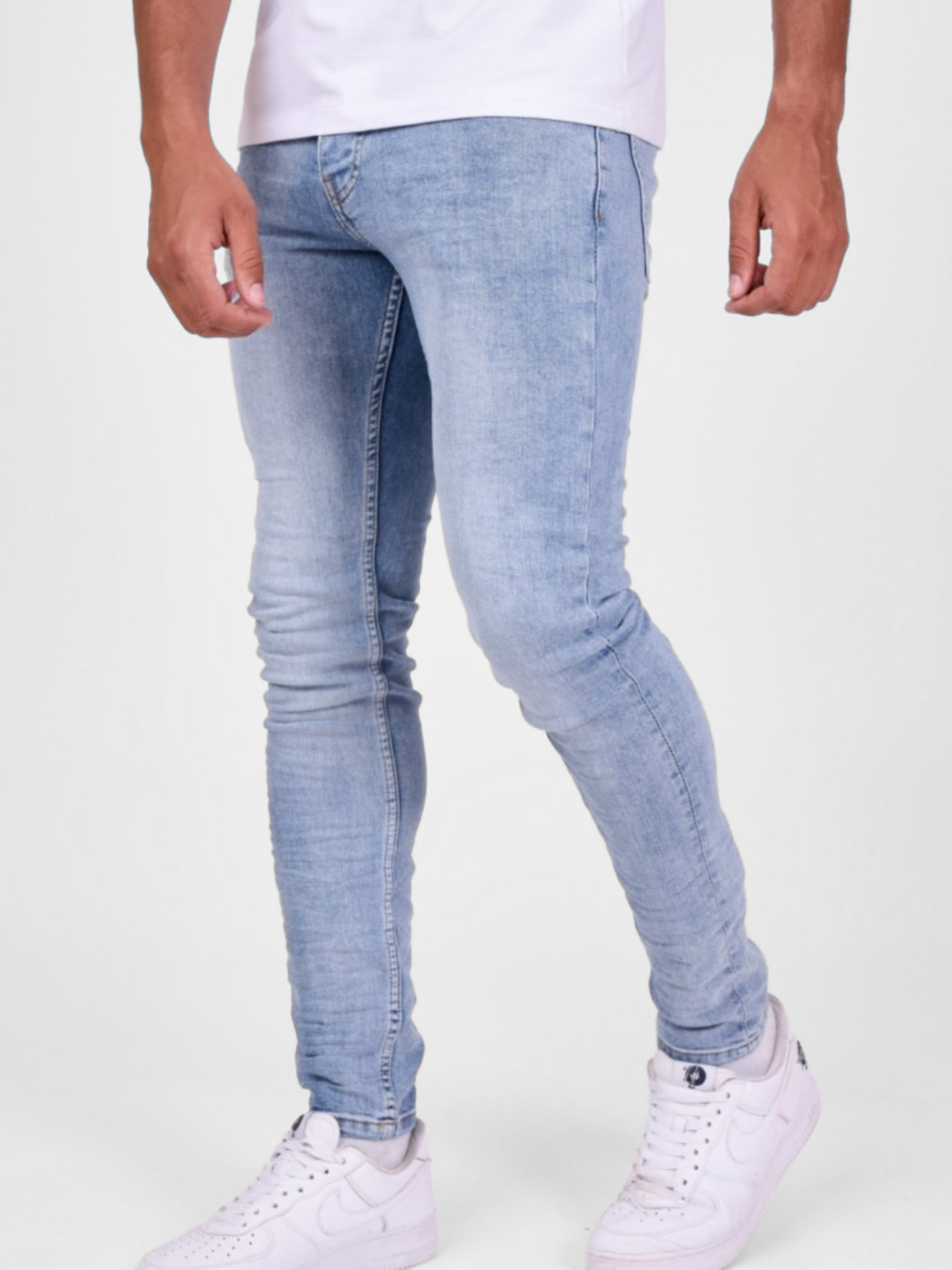 Project X Paris - Jean skinny basic bleu clair - Stayin