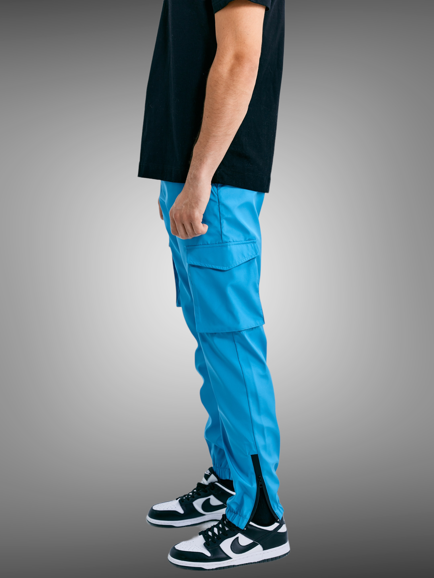 Pantalon Cargo imper bleu - Stayin