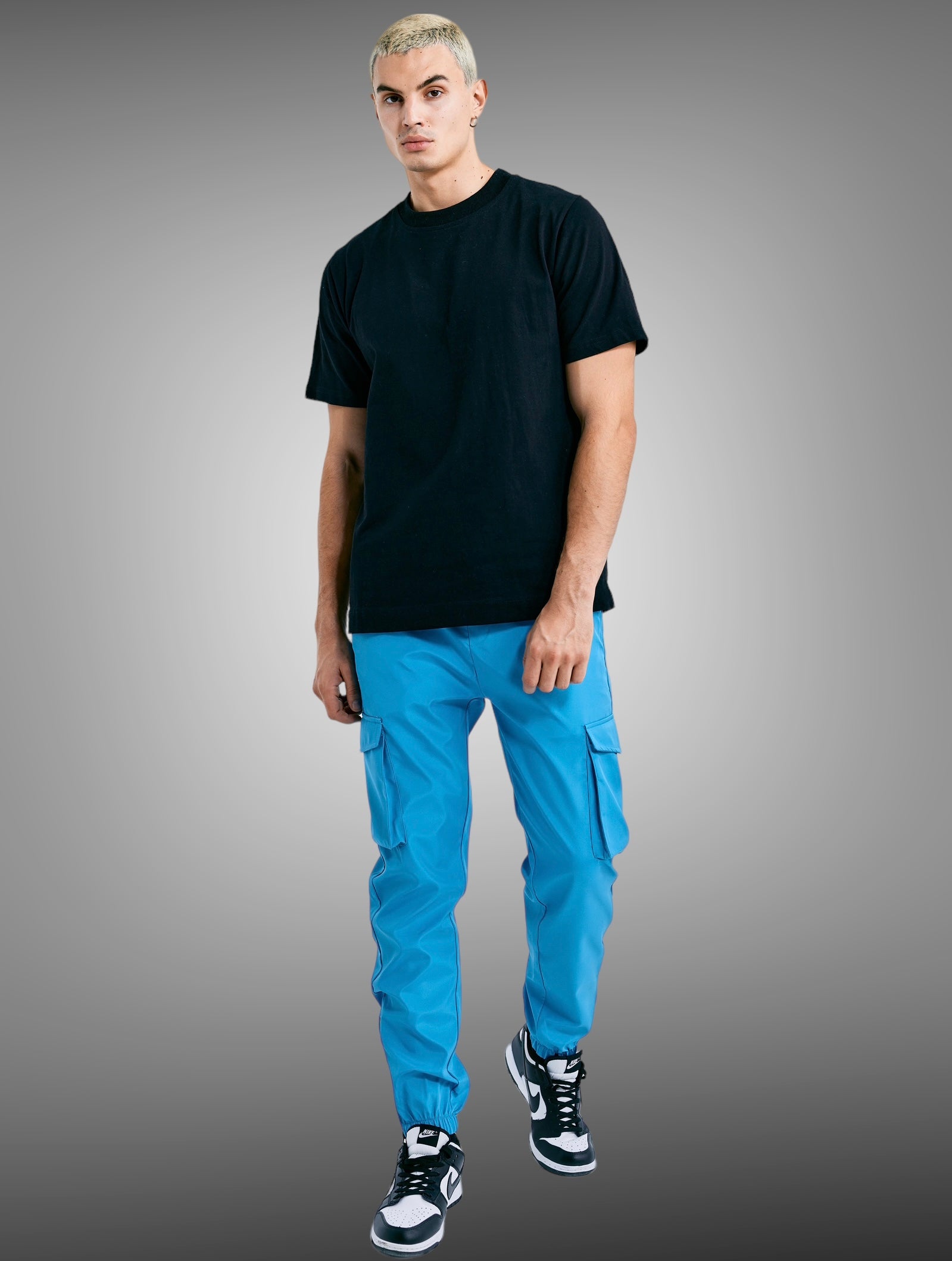 Pantalon Cargo imper bleu - Stayin