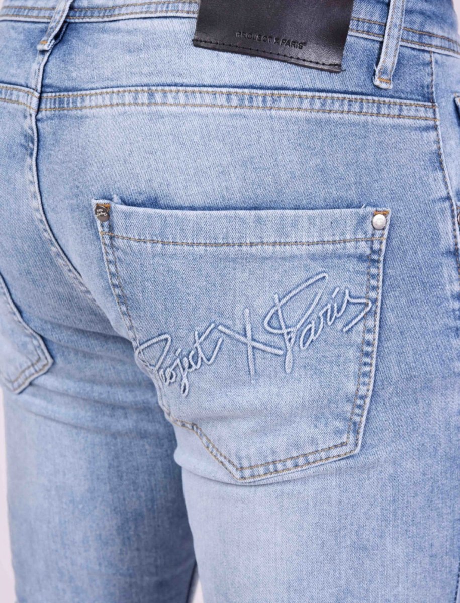 Project X Paris - Jean skinny basic bleu clair - Stayin
