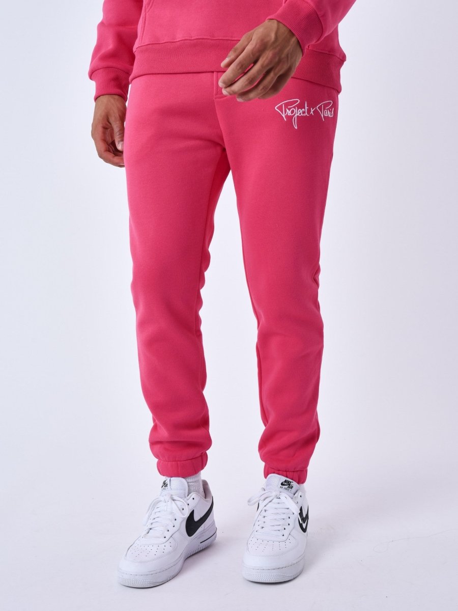 Project X Paris - Pantalon de jogging Signature Fuschia - Stayin