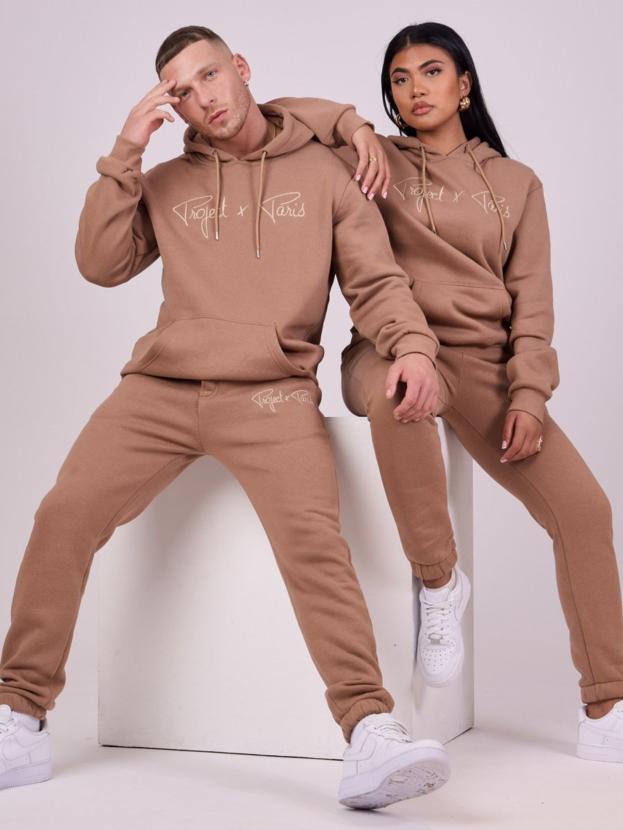 Project X Paris - Pantalon de jogging Signature Marron - Stayin