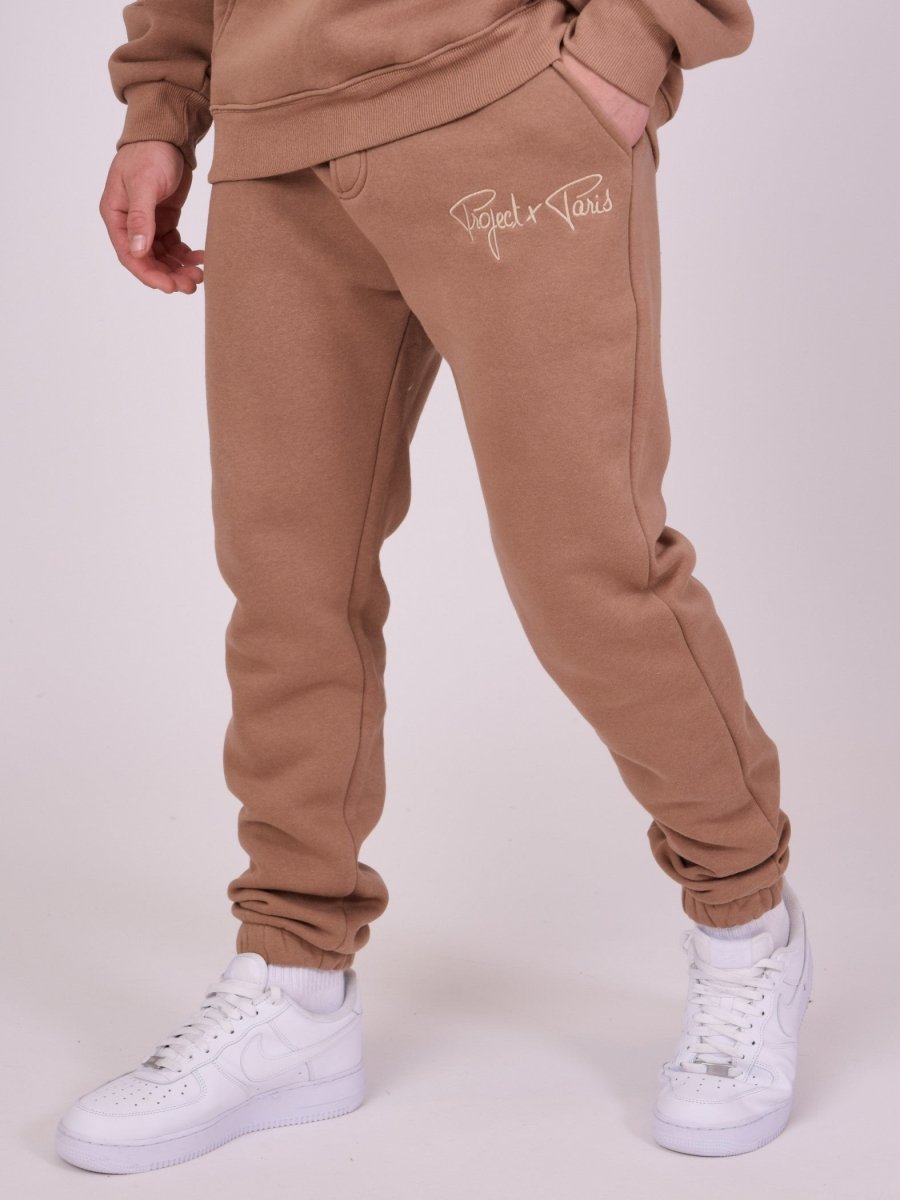 Project X Paris - Pantalon de jogging Signature Marron - Stayin