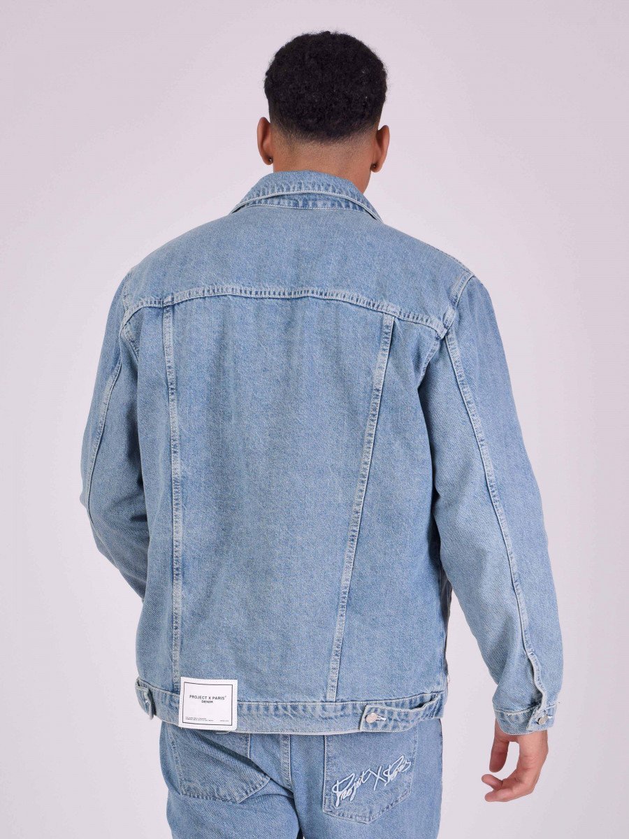 Project X Paris - Veste en jean Basic denim bleu - Stayin
