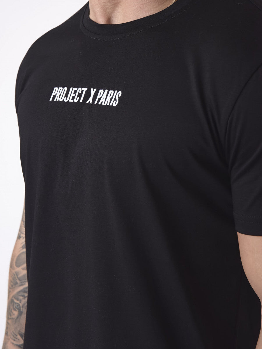 Project X Paris - T-shirt basic logo broderie noir - Stayin