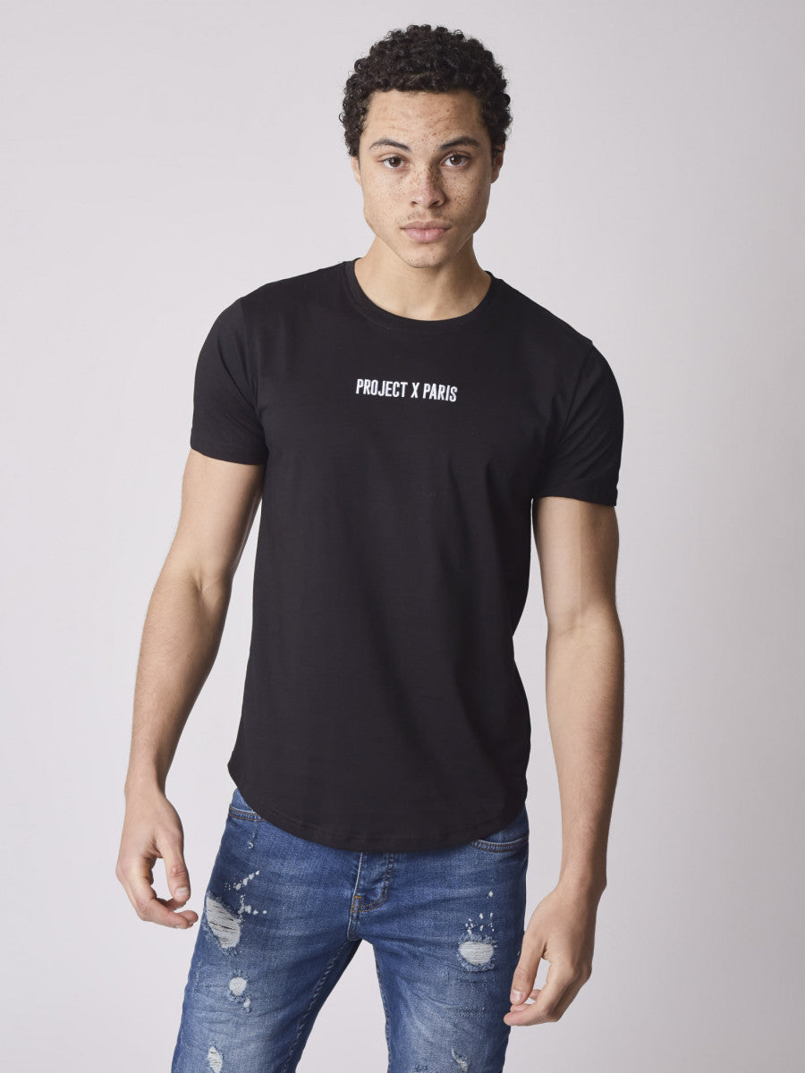 Project X Paris - T-shirt basic logo broderie noir - Stayin