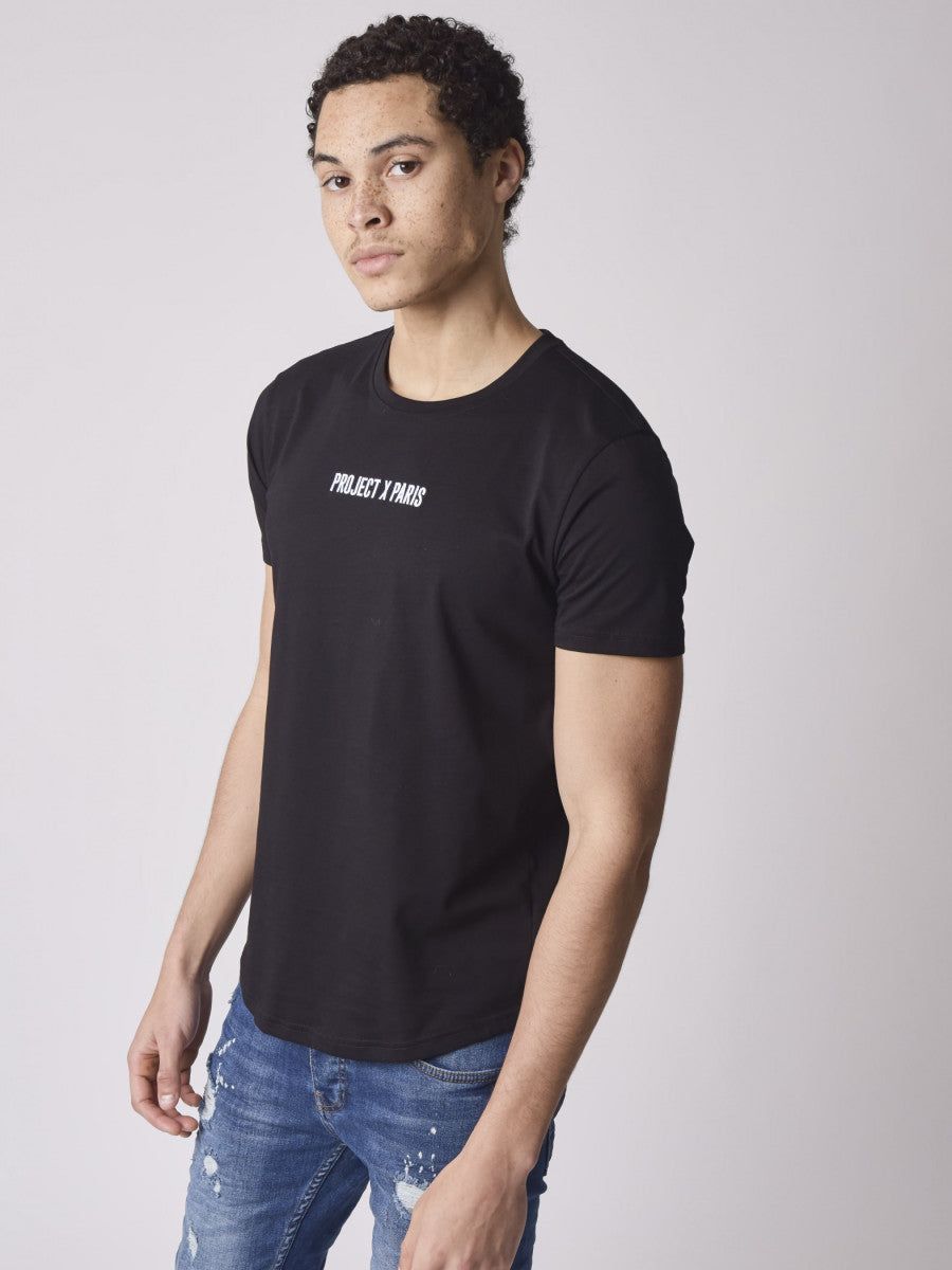 Project X Paris - T-shirt basic logo broderie noir - Stayin