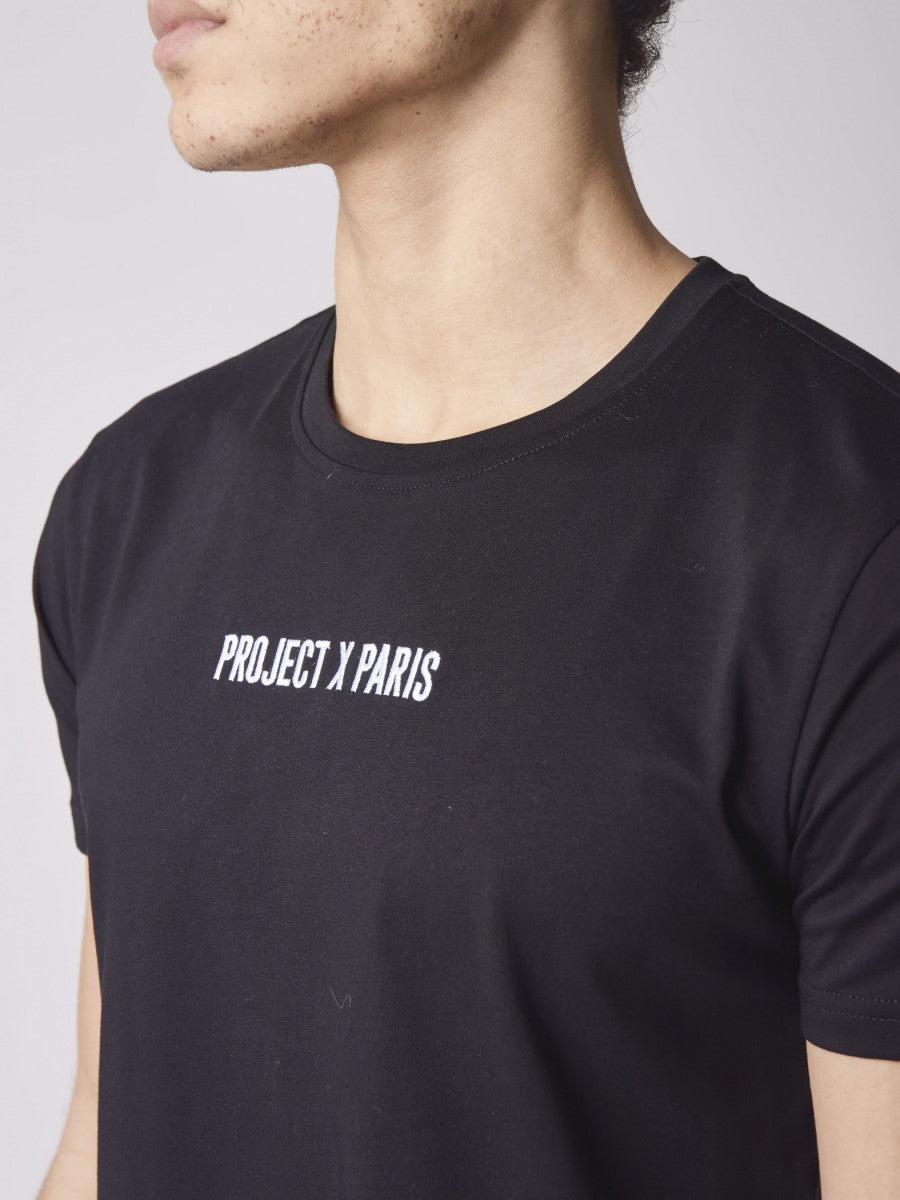 Project X Paris - T-shirt basic logo broderie noir - Stayin